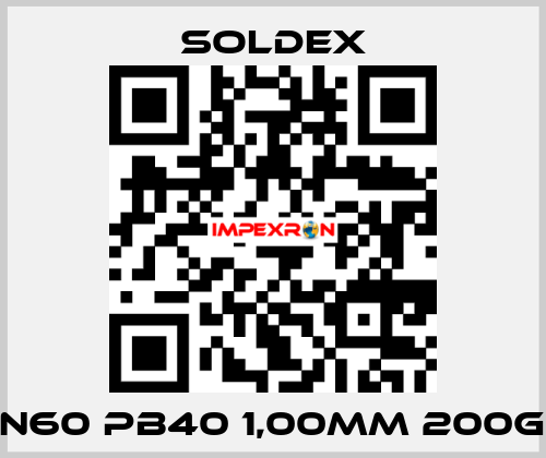 Sn60 Pb40 1,00mm 200Gr SOLDEX