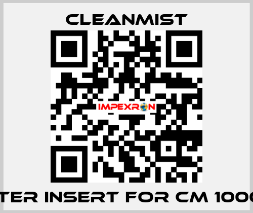 filter insert for CM 1000/2 CleanMist