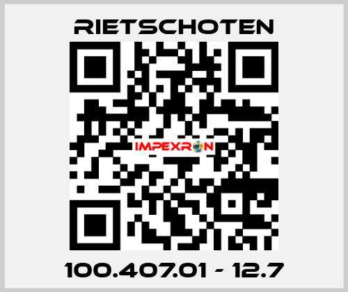 100.407.01 - 12.7 RIETSCHOTEN