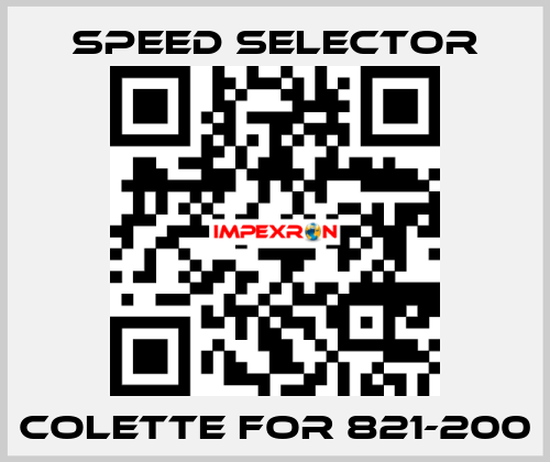 colette for 821-200 Speed Selector