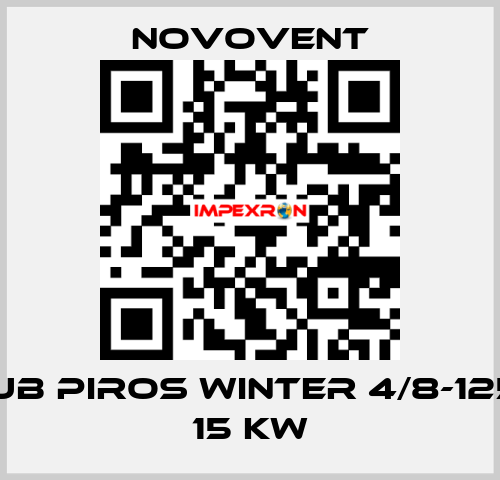 AXITUB PIROS WINTER 4/8-1250T-6 15 kW Novovent