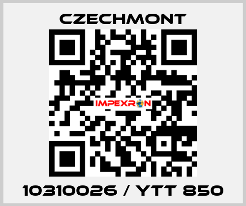 10310026 / YTT 850 Czechmont