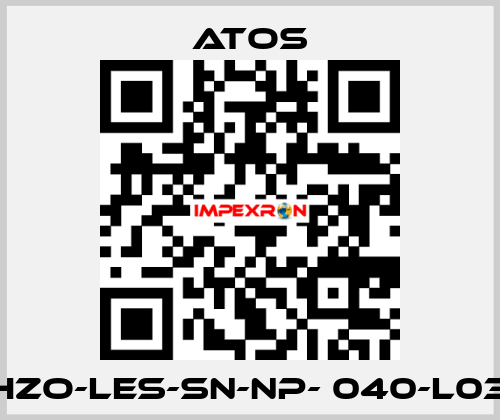 DLHZO-LES-SN-NP- 040-L03/IQ Atos