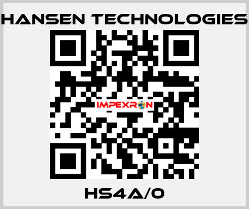 HS4A/0 HANSEN TECHNOLOGIES