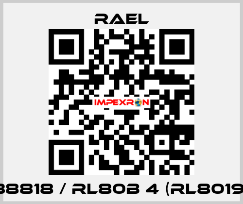 38818 / RL80B 4 (RL8019) RAEL