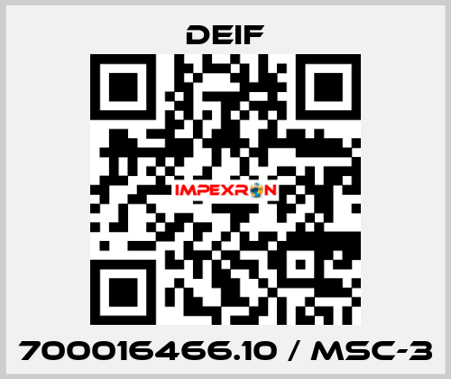 700016466.10 / MSC-3 Deif