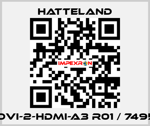 HT DVI-2-HDMI-A3 R01 / 749529 HATTELAND