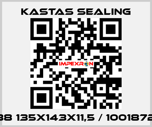 K38 135X143X11,5 / 10018729 Kastas Sealing