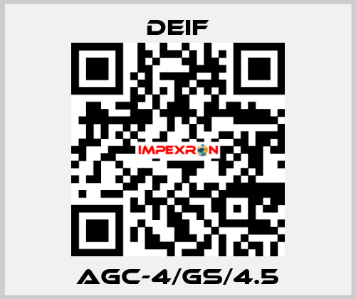 AGC-4/GS/4.5 Deif