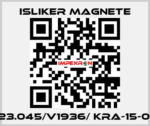 GVz-23.045/V1936/ KRA-15-0298/1 ISLIKER MAGNETE