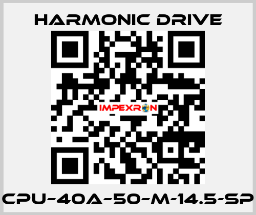 CPU–40A–50–M-14.5-SP Harmonic Drive