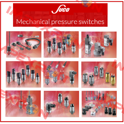 0159 ,250V DIAPHRAGM / PISTON PRESSURE SWITCHES Suco