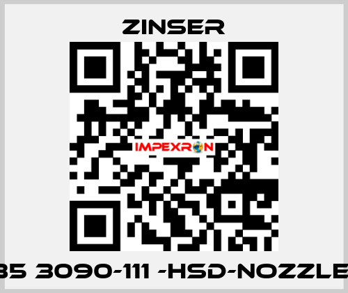 235 3090-111 -HSD-nozzles  Zinser