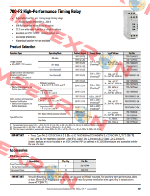 700-FSK6UU23 Allen Bradley (Rockwell)