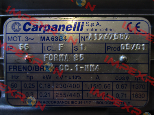 Typ 63L/4-BR (MA63b4)  Carpanelli