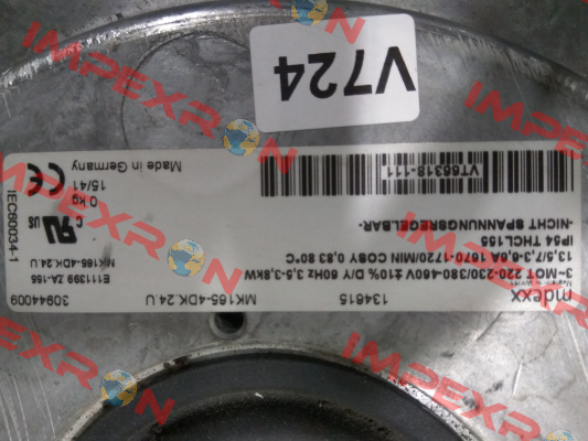 MK 165 4DK 24N OEM for Atlas Copco Mdexx