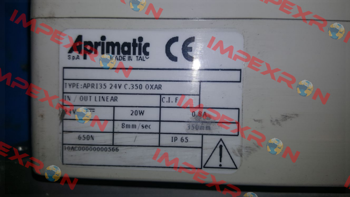 35-C.350 24V  Aprimatic