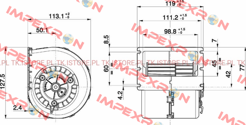 008-B100-93D SPAL