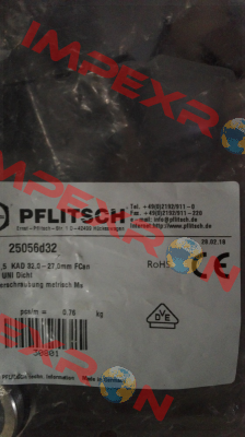 25056d32 (VPE = 5 Stück)  PFLITSCH