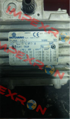 T80C4 0.98 kW Motovario