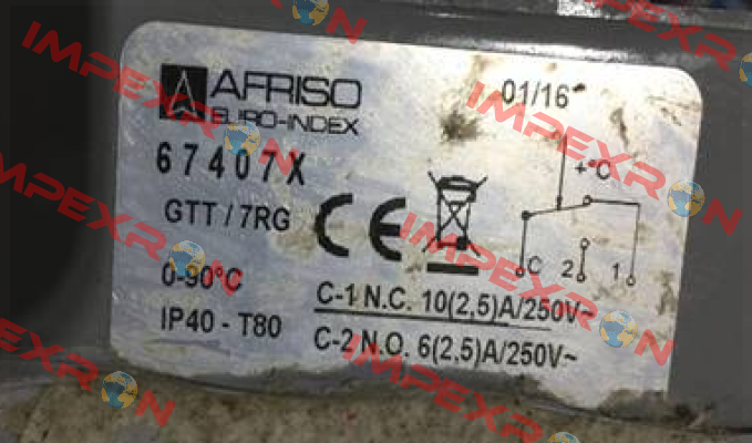 P/N: 67407X, Type: GTT / 7RG IMIT (Afriso)