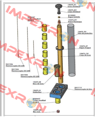 (Manifold + nozzle body + inlet nozzle + complete electric components +electric box to your electric standard RUNIPSYS