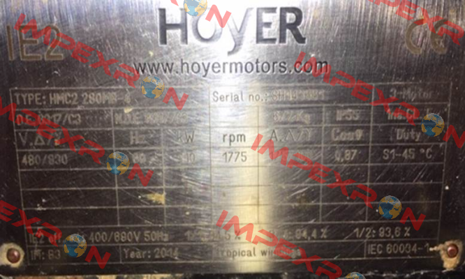 HMC2 280MB-4 Hoyer Motors