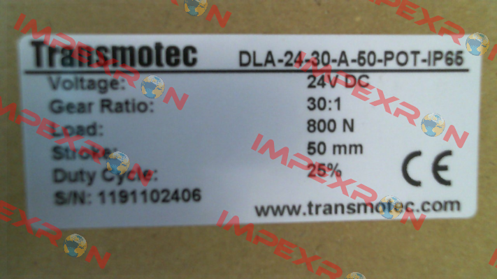 DLA-24-30-A-50-POT-IP65 Transmotec