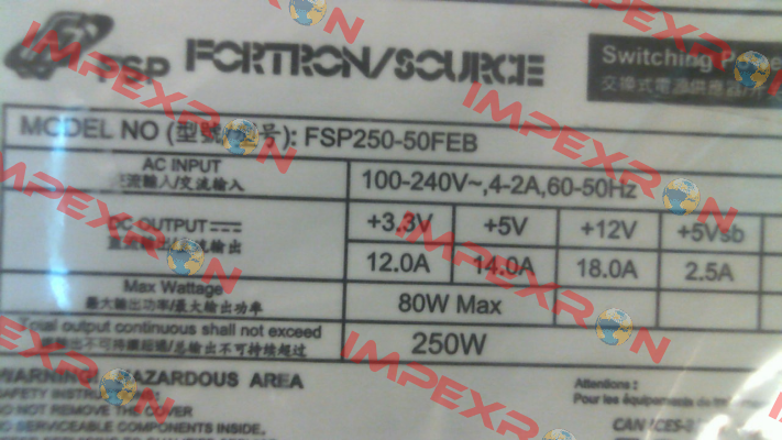 9PA250FK08 / FSP250-50FEB Fsp