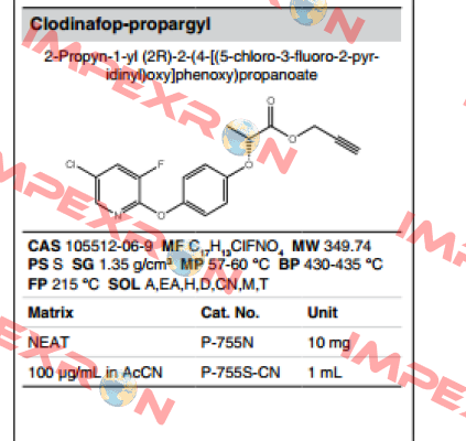 P-755N (chemical) 10mg  AccuStandard