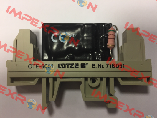 Type: OTE-6051, P/N: 716051 Luetze