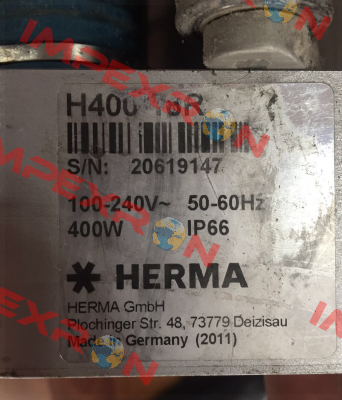 spare part for H400-16R  Herma