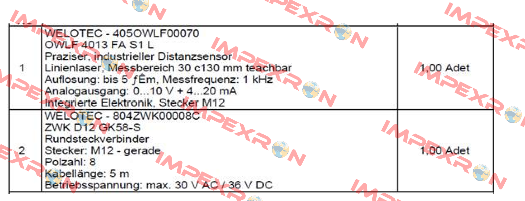 OWLF 4013 FA S1 L Welotec