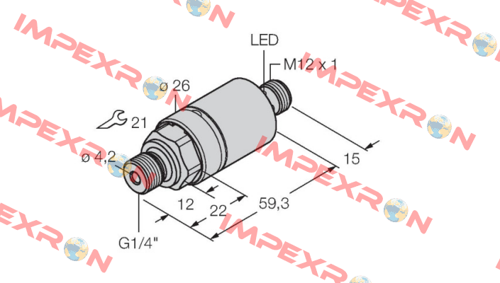 PC001R-204-2UPN8X-H1141 Turck