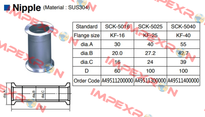 SCK-5025 ULVAC