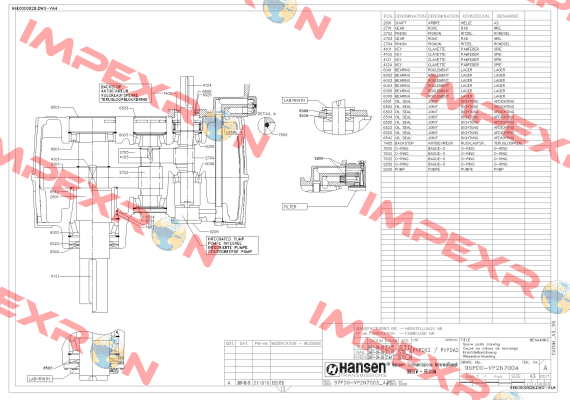 X65-0306011010 Hansen